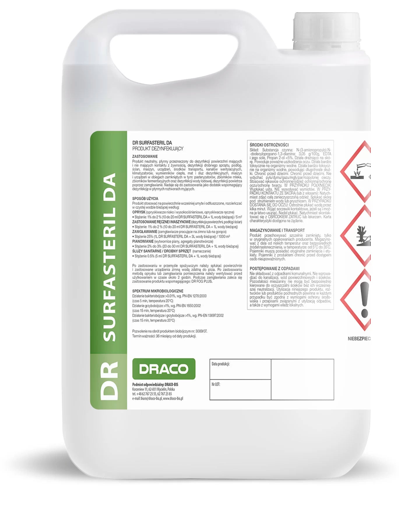 SURFASTERIL DA dezinfekavimo priemonė