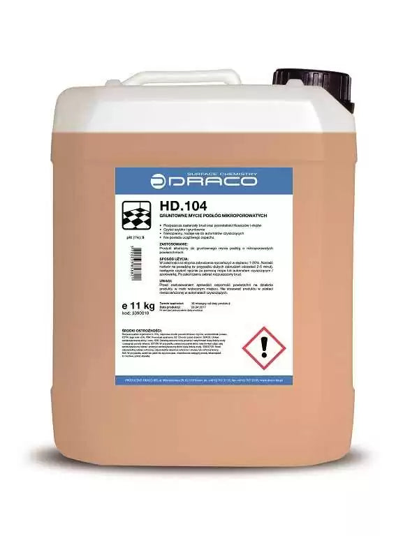 HD.104 mikroporingų grindų valiklis