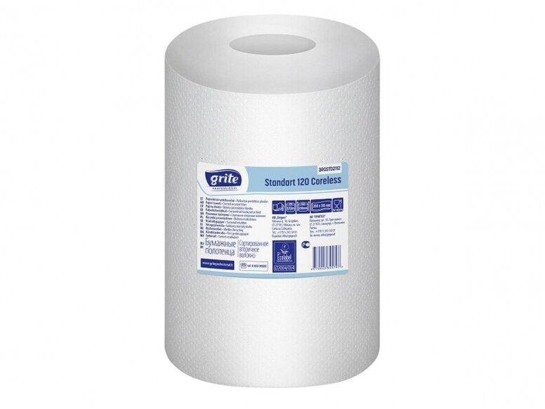 Popieriniai rankšluosčiai Grite Standart 120 Coreless