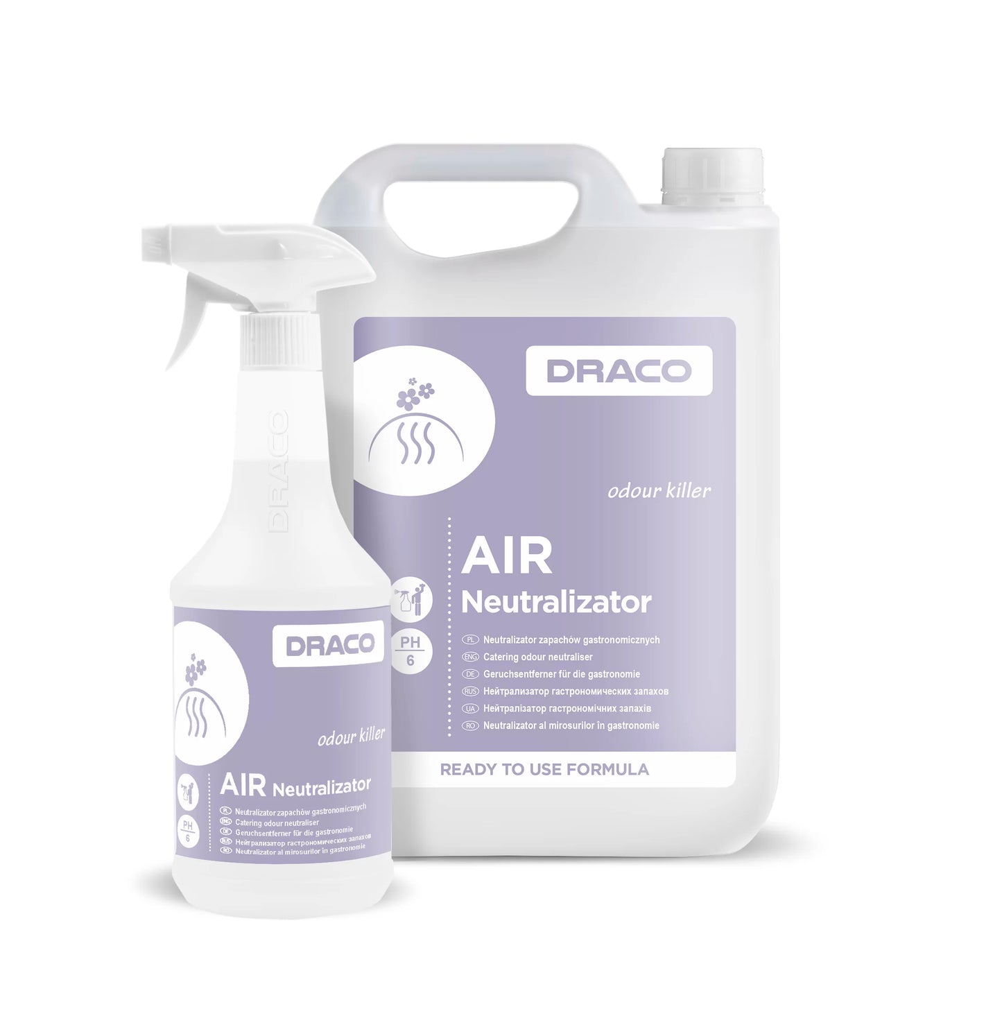 AIR Neutralizator kvapų neutralizatorius maitinimo įstaigoms