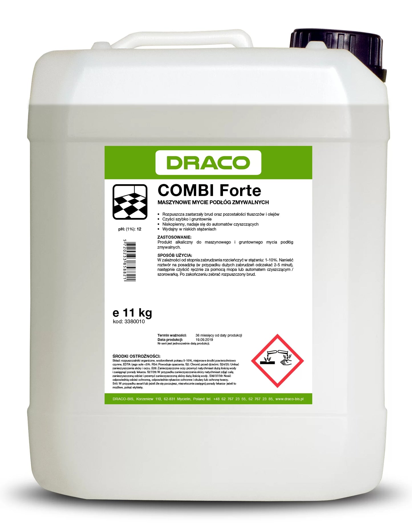 COMBI Forte mašininio grindų plovimo priemonė