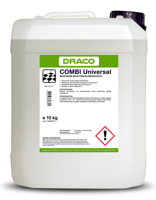 COMBI Universal mašininio grindų plovimo priemonė