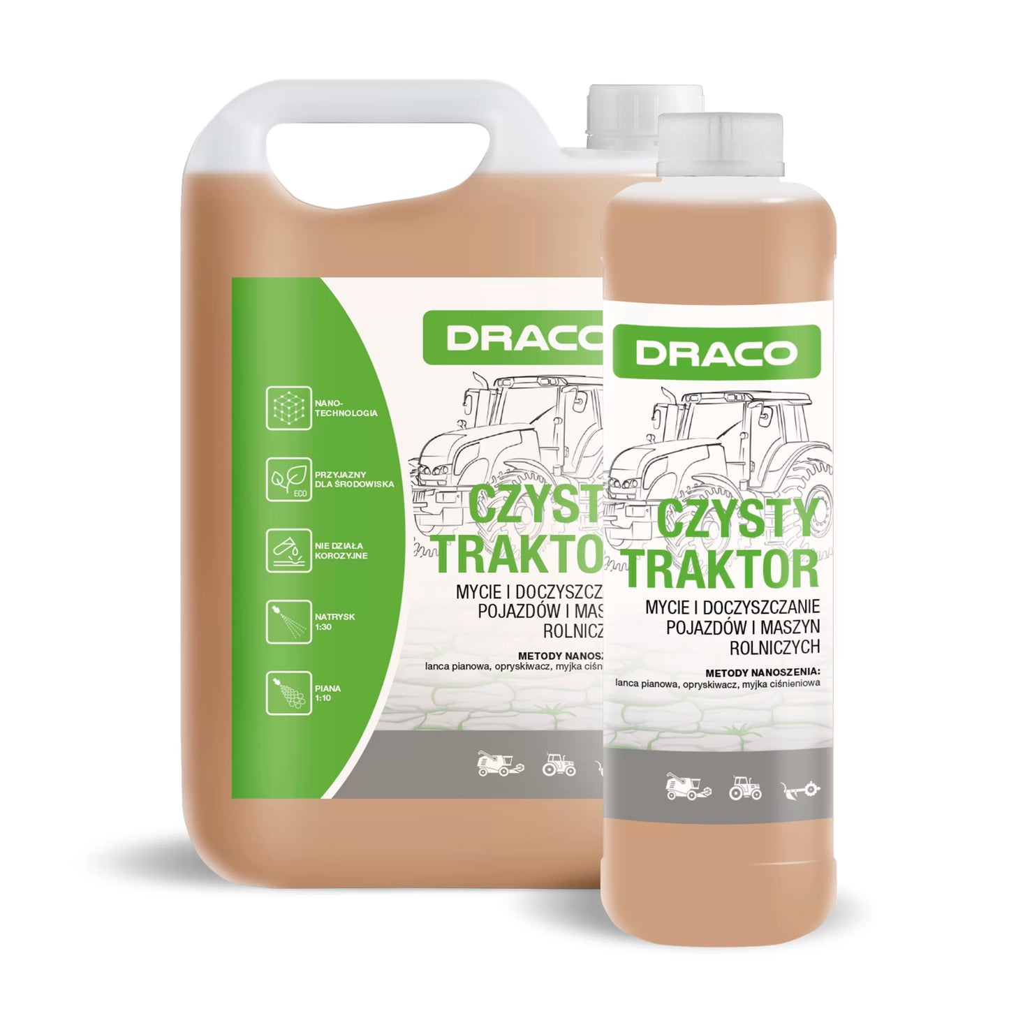 CZYSTY TRAKTOR žemės ūkio technikos ir transporto priemonių valiklis