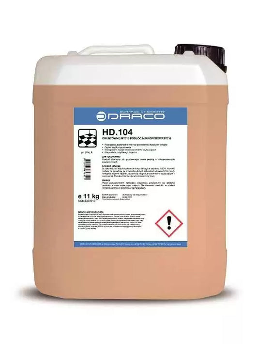HD.104 mikroporingų grindų valiklis