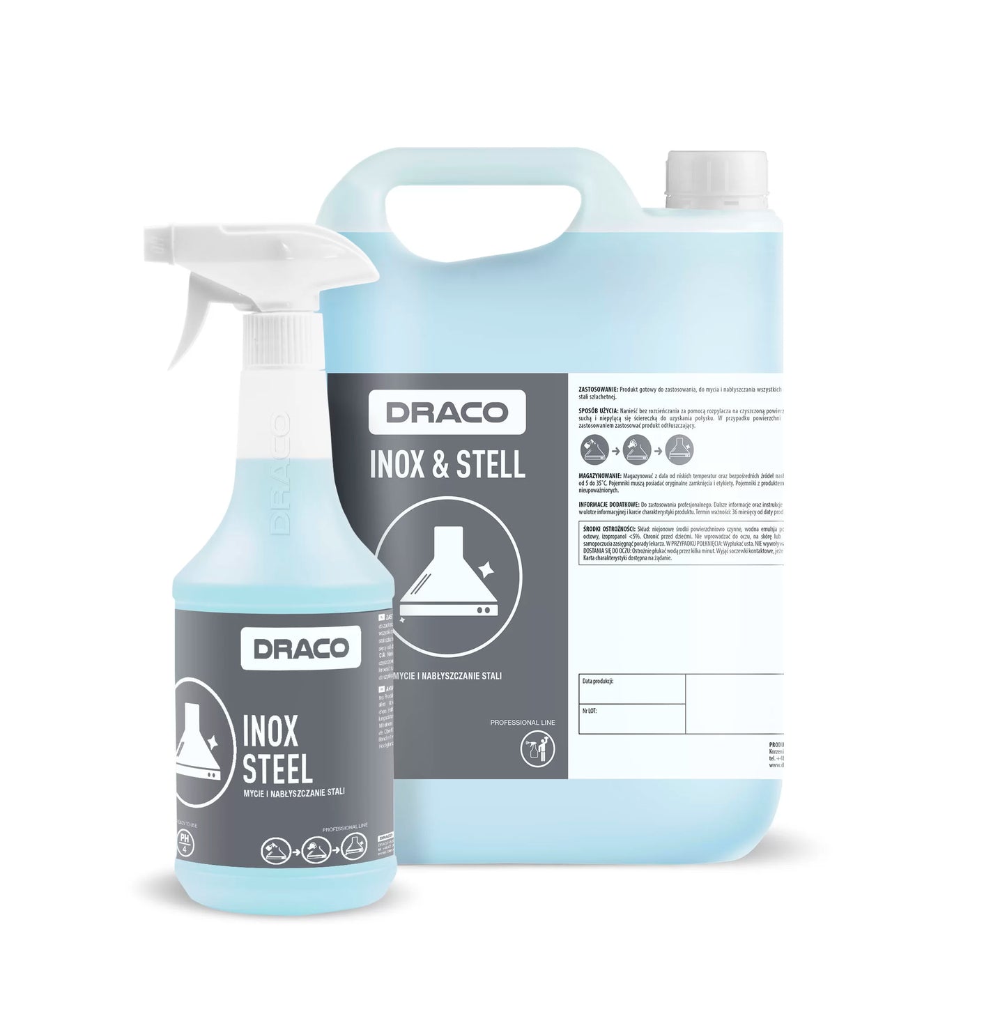 INOX & STELL nerūdijančio plieno valiklis ir poliravimo priemonė