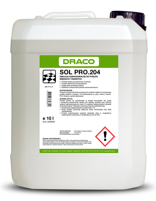 SOL PRO.204 tarperiodinė grindų priežiūros priemonė