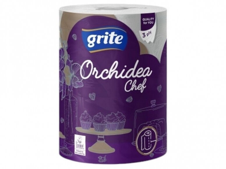 Popieriniai rankšluosčiai Grite Orchidea Chef