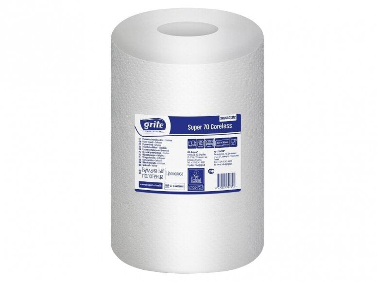 Popieriniai rankšluosčiai Grite Super 70 Coreless