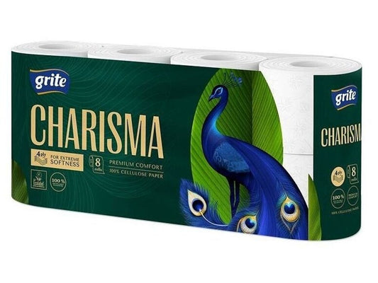 Tualetinis popierius Grite Charisma 8 vnt