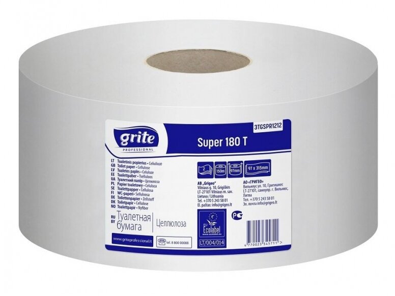 Tualetinis popierius Grite Super 180T